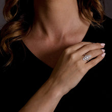 Load image into Gallery viewer, 14kt Gold 1/20 ct tw Vintage Ring F VS Diamonds