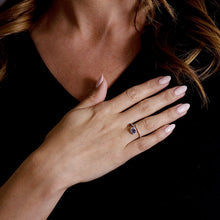 Load image into Gallery viewer, 14kt Gold 1/4 ct tw Ring F VS Diamonds