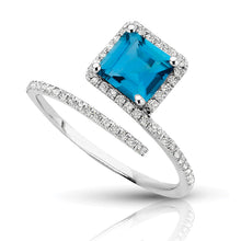 Load image into Gallery viewer, 14kt Gold 1/4 ct tw Ring F VS Diamonds