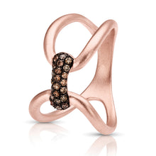 Load image into Gallery viewer, 14kt Gold 1/6 ct tw Ring F VS Diamonds