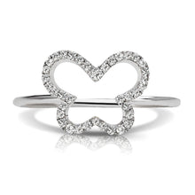 Load image into Gallery viewer, 14kt Gold 1/6 ct tw Ring F VS Diamonds