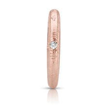 Load image into Gallery viewer, 14kt Gold 18kt gold 1/8 ct tw Italian Style Ring F VS Diamonds