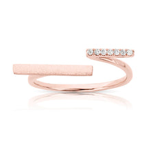 Load image into Gallery viewer, 14kt Gold 1/20 ct tw Ring F VS Diamonds