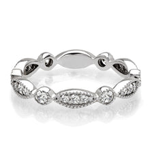 Load image into Gallery viewer, 14kt Gold 1/3 ct tw Ring F VS Diamonds