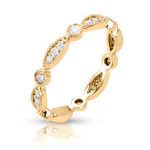 Load image into Gallery viewer, 14kt Gold 1/3 ct tw Ring F VS Diamonds