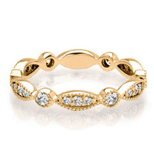 Load image into Gallery viewer, 14kt Gold 1/3 ct tw Ring F VS Diamonds