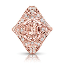 Load image into Gallery viewer, 14kt Gold 5/8 ct tw Ring F VS Diamonds
