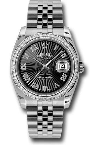 Rolex Oyster Perpetual Datejust 36 Watch 116244 bksbrj