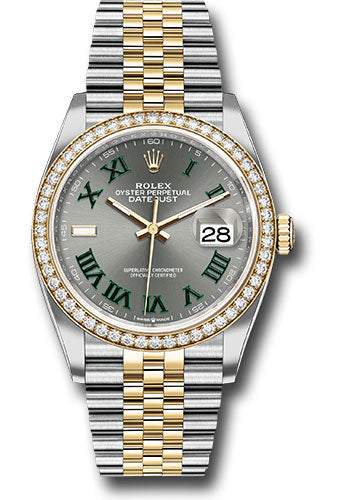 Rolex Datejust 36mm Watch 126283rbr slgrj