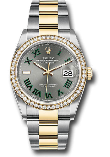 Rolex Datejust 36mm Watch 126283rbr slgro