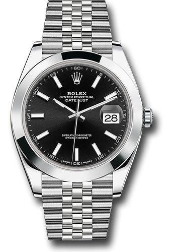 Rolex Steel Datejust 41 Watch 126300 bkij