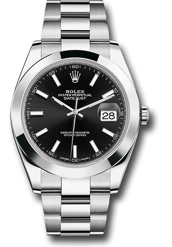Rolex Steel Datejust 41 Watch 126300 bkio