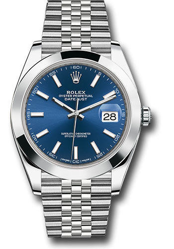 Rolex Steel Datejust 41 Watch 126300 blij