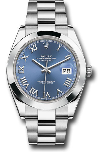 Rolex Steel Datejust 41 Watch 126300 blro