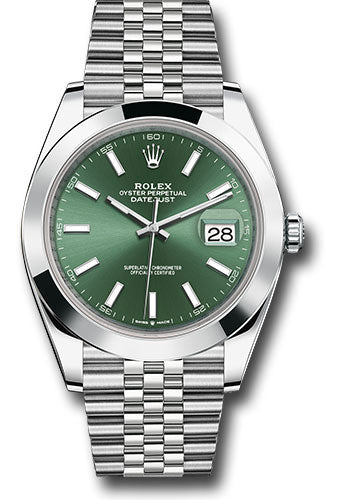 Rolex Steel Datejust 41 Watch 126300 mgij