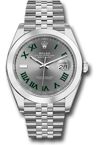 Rolex Steel Datejust 41 Watch 126300 slgrj
