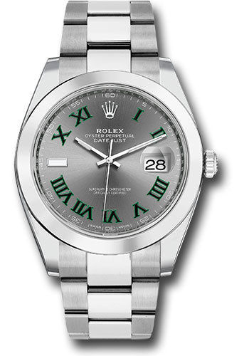 Rolex Steel Datejust 41 Watch 126300 slgro