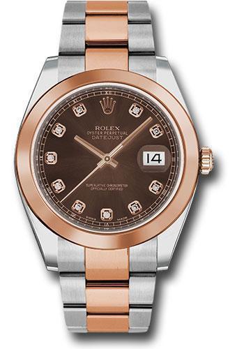 Rolex Steel and Everose Rolesor Datejust 41 Watch 126301 chodo