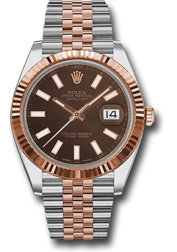 Rolex Steel and Everose Rolesor Datejust 41 126331 choij