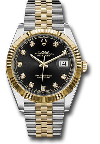 Rolex Steel and Yellow Gold Rolesor Datejust 41 Watch 126333 bkdj