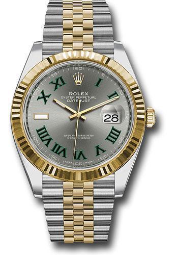 Rolex Steel and Yellow Gold Rolesor Datejust 41 Watch 126333 slgrj