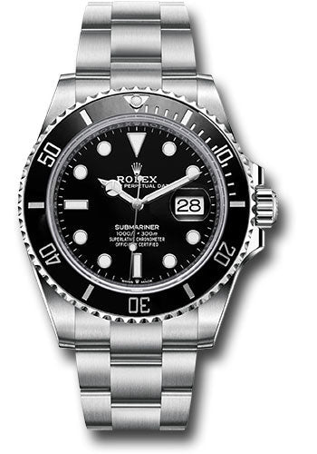 Rolex Steel Submariner 41 Watch 126610LN