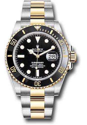 Rolex Steel and Gold Submariner 41 Date Watch 126613LN