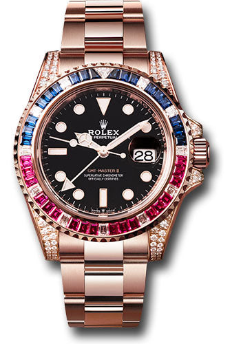Rolex Everose GMT-Master II 40 Watch 126755SARU bk