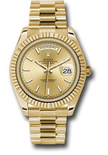 Rolex Day-Date 40 Watch 228238 chip