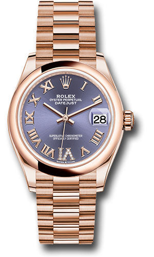 Rolex Everose Gold Datejust 31 Watch 278245 aubdr6p