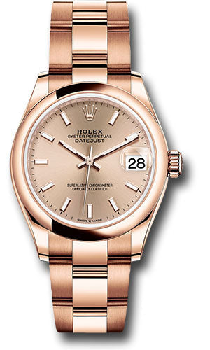 Rolex Everose Gold Datejust 31 Watch 278245 rsio