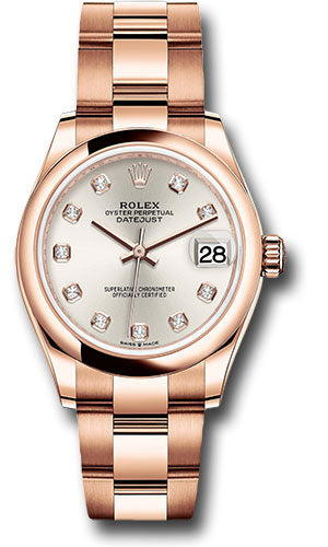 Rolex Everose Gold Datejust 31 Watch 278245 sdo