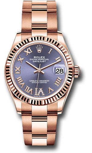 Rolex Everose Gold Datejust 31 Watch 278275 aubdr6o