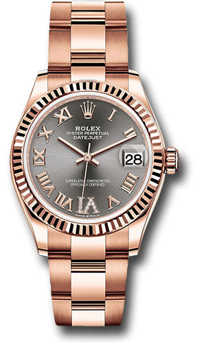Rolex Everose Gold Datejust 31 Watch 278275 dkrhdr6o