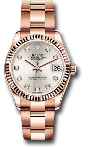 Rolex Everose Gold Datejust 31 Watch 278275 sdo