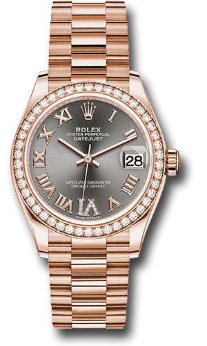 Rolex Everose Gold Datejust 31 Watch dkrhdr6p