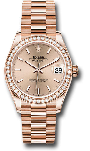 Rolex Everose Gold Datejust 31 Watch 278285RBR rsip