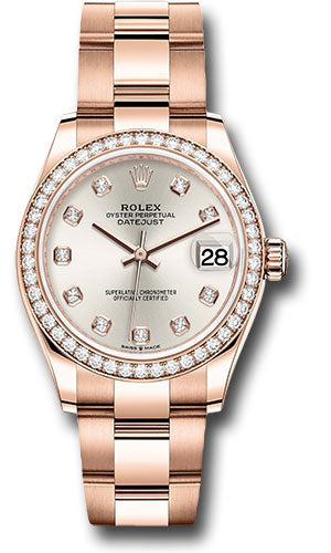 Rolex Everose Gold Datejust 31 Watch 278285RBR sdo