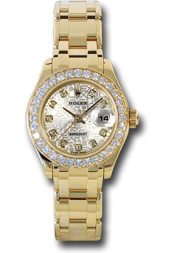 Rolex Datejust Pearlmaster Watch: 80298 sjd