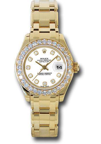 Rolex Datejust Pearlmaster Watch: 80298 wd