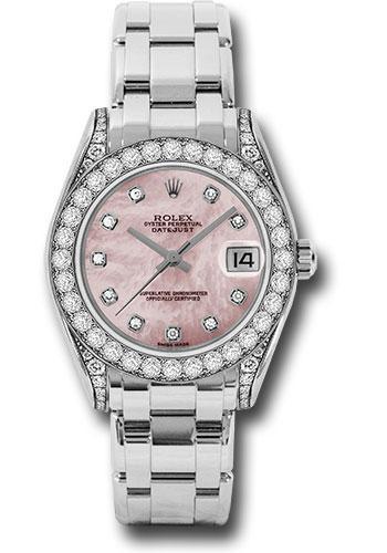 Rolex Datejust Pearlmaster 34mm Watch: 81159 pmd