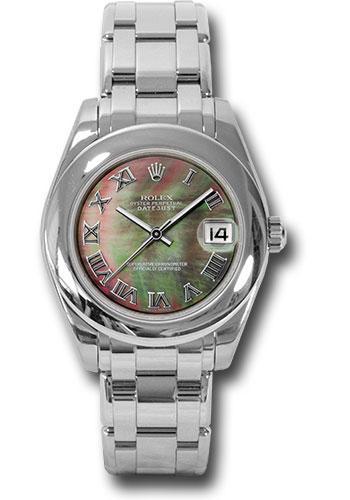 Rolex Datejust Pearlmaster 34mm Watch: 81209 dkmr