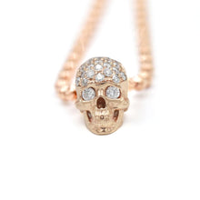 Load image into Gallery viewer, SKULL 14k Pendant
